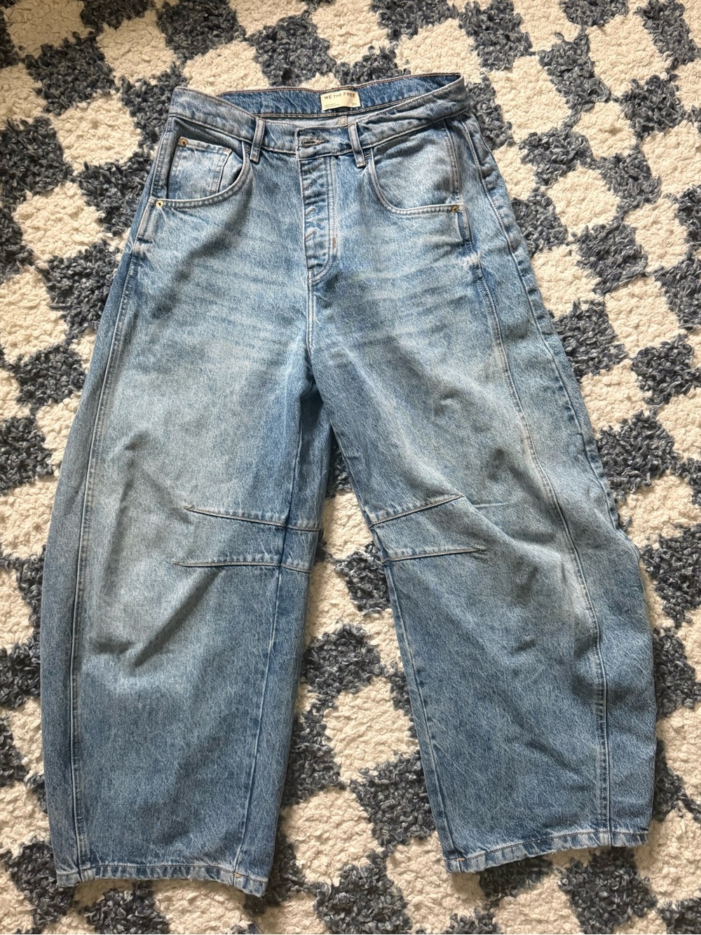 We The Free Good Luck Barrel Jeans - Picture 2 of 5